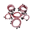 super flower sleeve cable kit pro white red photo