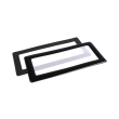demciflex dust filter 2x40mm square black white photo