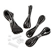 phanteks extension cable combo kit 50cm black grey photo