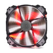 deepcool xfan 200 red case fan 200mm photo deepcool xfan 200 red case fan 200mm photo