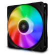 deepcool cf120 single rgb cooling fan 120mm black photo