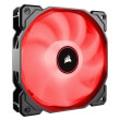 corsair air series af120 led 2018 red 120mm fan single pack photo