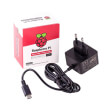 raspberry pi 4 power supply 51v 3a black photo