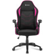 sharkoon elbrus 1 gaming chair black pink photo