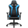 gaming chair sharkoon elbrus 3 black blue photo