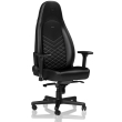 noblechairs icon gaming chair black platinum white photo noblechairs icon gaming chair black platinum white photo