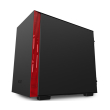 case nzxt h210i mini itx tower black red photo