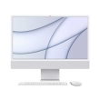 apple imac mgtf3ze a 24 retina 45k apple m1 8 core 16gb 256gb ssd apple m1 7 core silver photo