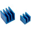 raspberry pi heat sink kit blue photo raspberry pi heat sink kit blue photo