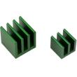 raspberry pi heat sink kit green photo raspberry pi heat sink kit green photo