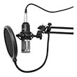 MEDIA-TECH STUDIO AND STREAMING MICROPHONE KIT MT397S SILVER