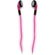 satzuma electrolight illuminating earphones pink photo