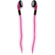 satzuma electrolight illuminating earphones pink photo
