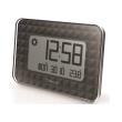 oregon scientific jw208 bk glaze digital wall clock weather station jumbo black photo