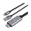 4smarts usb type c to hdmi cable 18m incl charging function black photo
