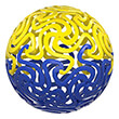 waboba brain ball yellow blue photo