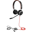 headphones jabra evolve 40 ms duo stereo unified communication optimized microphone black photo