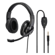 HAMA 139926 HS-P350 PC OFFICE HEADSET STEREO BLACK