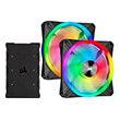 CORSAIR ICUE QL140 RGB 140MM PWM DUAL FAN KIT WITH LIGHTING NODE CORE