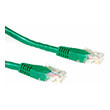 network cable ewent utp cca cat 6 rj 45 rj 45 05 m green photo