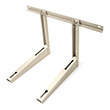 maclean mc 623 air conditioner bracket holder 550mm arm length galvanized steel up to 200kg photo