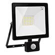 maclean mce630 nw led floodlight with maclean motion sensor slim 30w 2400lm neutral white 4000k photo