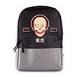 playstation biker backpack with puff print photo