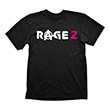 RAGE 2 T-SHIRT LOGO BLACK, SIZE S