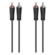HAMA 205257 AUDIO CABLE, 2 RCA PLUGS - 2 RCA PLUGS, 1.5 M HAMA 205257 AUDIO CABLE, 2 RCA PLUGS - 2 RCA PLUGS, 1.5 M