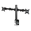 HAMA 118494 MONITOR HOLDER 2 MONITORS HEIGHT-ADJUSTABLE SWIVEL/TILT 13 - 35