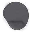 gembird mp gel gr gel mouse pad with wrist support grey photo