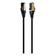 CABLEXPERT PP8-LSZHCU-BK-5M S/FTP CAT. 8 LSZH PATCH CORD BLACK 5 M