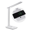 maclean mce616 w led desk lamp dimmable wireless charger 450lm white photo