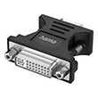 hama 200341 video adapter vga plug dvi socket full hd 1080p photo