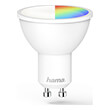 hama 176582 wlan led lamp gu10 55 w rgbw dimmable refl for voice app control photo
