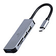 gembird uhb cm cru3p1u2p2 01 usb type c 3 port usb hub usb31 usb 20 with card reader photo