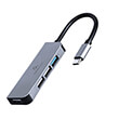 GEMBIRD UHB-CM-U3P1U2P3-01 4-PORT USB TYPE-C HUB (1 X USB 3.1 + 3 X USB 2.0)