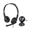hama 139998 web cam and headphones with microphone photo