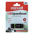 maxell speedboat 8gb usb 20 flash drive black photo