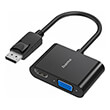 HAMA 200334 VIDEO ADAPTER, 2 IN 1, DISPLAYPORT PLUG - VGA HDMI SOCKET, ULTRA-HD 4K