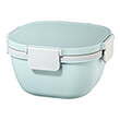 HAMA 181584 XAVAX SALAD BOX TO GO, DRESSING CONTAINER, TOPPER 3 COMPARTMENTS, CUTLERY, 1.4 L