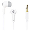 hama 181132 gloss headphones in ear white photo