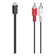 HAMA 200730 AUDIO CABLE, USB-C PLUG - RCA PLUG, STEREO, 1.50 M HAMA 200730 AUDIO CABLE, USB-C PLUG - RCA PLUG, STEREO, 1.50 M