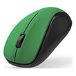 hama 173024 mw 300 v2 optical 3 button wireless mouse quiet usb receiver green photo