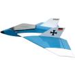 vq delta jet airplane white blue arf kit photo