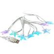 crystal sparkling color stars usb holiday lights photo crystal sparkling color stars usb holiday lights photo