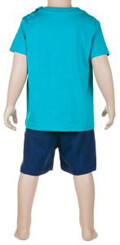 set bodytalk deluxe t shirt bermoyda prasino mple extra photo 1