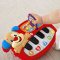 ekpaideytiko pianaki fisher price laugh learn me skylaki kokkino extra photo 2