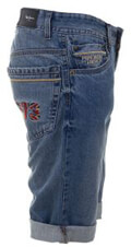 jeans bermoyda pepe jeans regular fit ronald denim mple 104ek 3 4eton extra photo 2