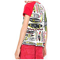 t shirt desigual sebastian me sxedia kokkino 104ek 3 4 eton extra photo 1